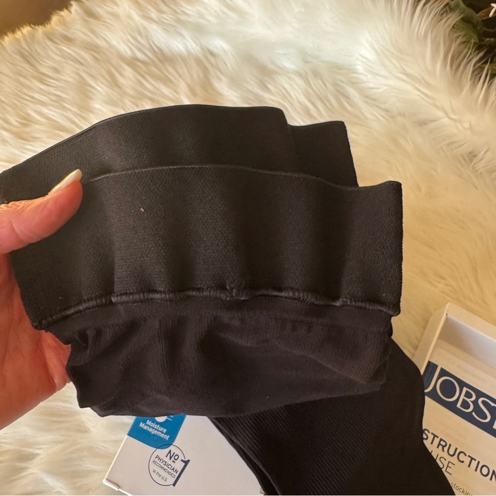 💖 Jobst For Men Thigh High CT Stockings 20-30 mmHG, NWT - Picture 9 of 15